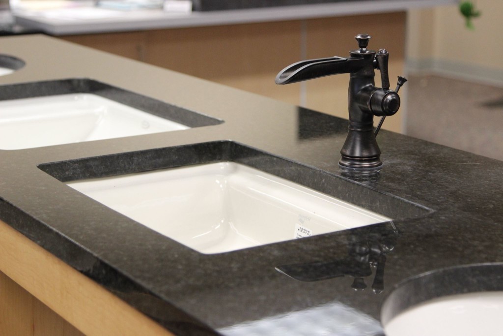 Photo of a sink and faucet in our showroom Sink, Faucet, Showroom, Lynden