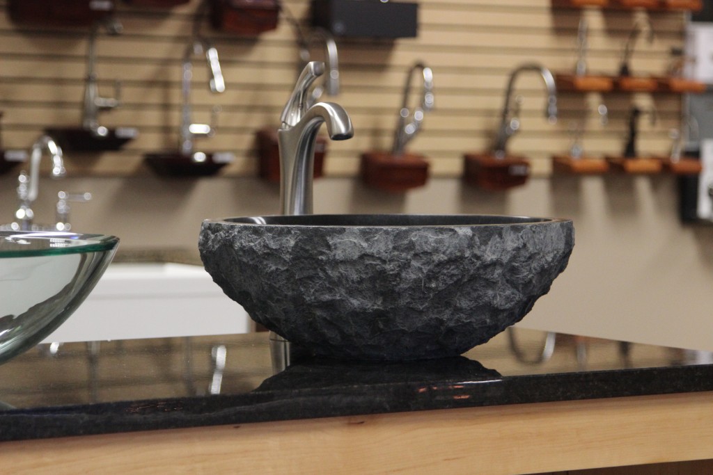 Closeup photo of a sink and faucet Van's Plumbing and Electric, Faucet, Sink, Showroom