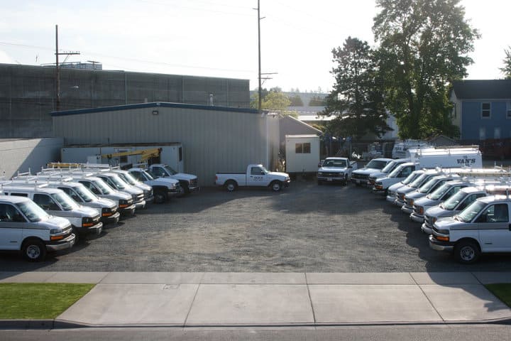 Van's Plumbing & Electric Fleet fleet, van's plumbing and electric, van's plumbing & electric, Lynden, Bellingham, Burlington, about us, plumber, electrician, electrical, plumbing